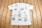 Vintage 1994 Weeds Theme All Over Print Graphic T-Shirt