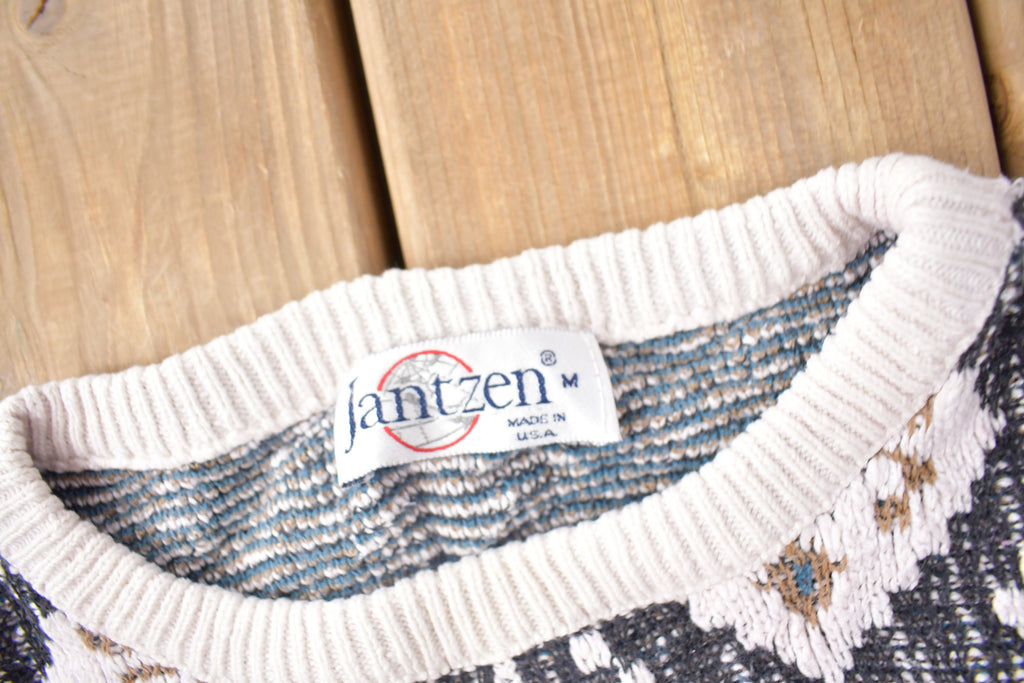 Vintage 1980s Jantzen Knit Crewneck Sweater