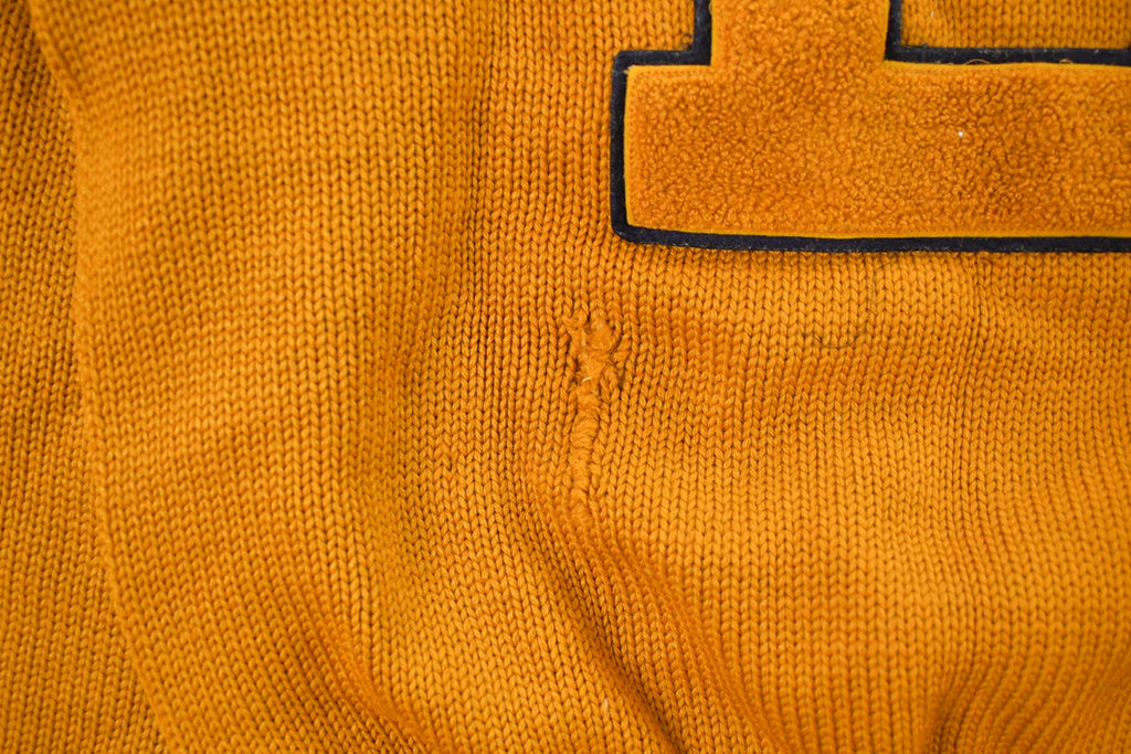 Vintage 1940s Nelson Knitting Mills of Duluth Collegiate Varsity Style Knit Sweater Men's Small
