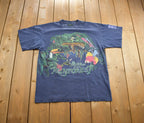 Vintage 1990s Cleveland Zoo Habitat Rainforest Single Stitch Graphic T-Shirt Made In USA