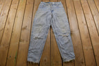 Vintage 1990s Levi's 560 Red Tab Distressed Jeans Size 28 x 29