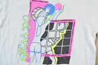 Vintage 1990 Ofsaa Volleyball Mississauga Single Stitch T-Shirt