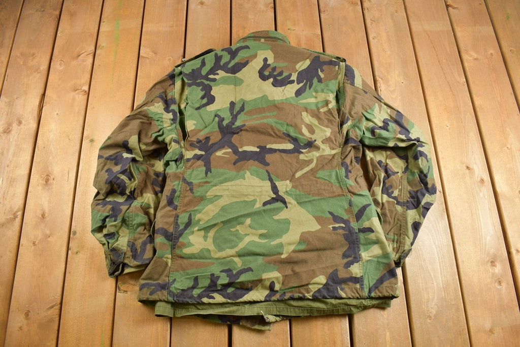 Vintage 1990s Military Cold Weather Field Jacket