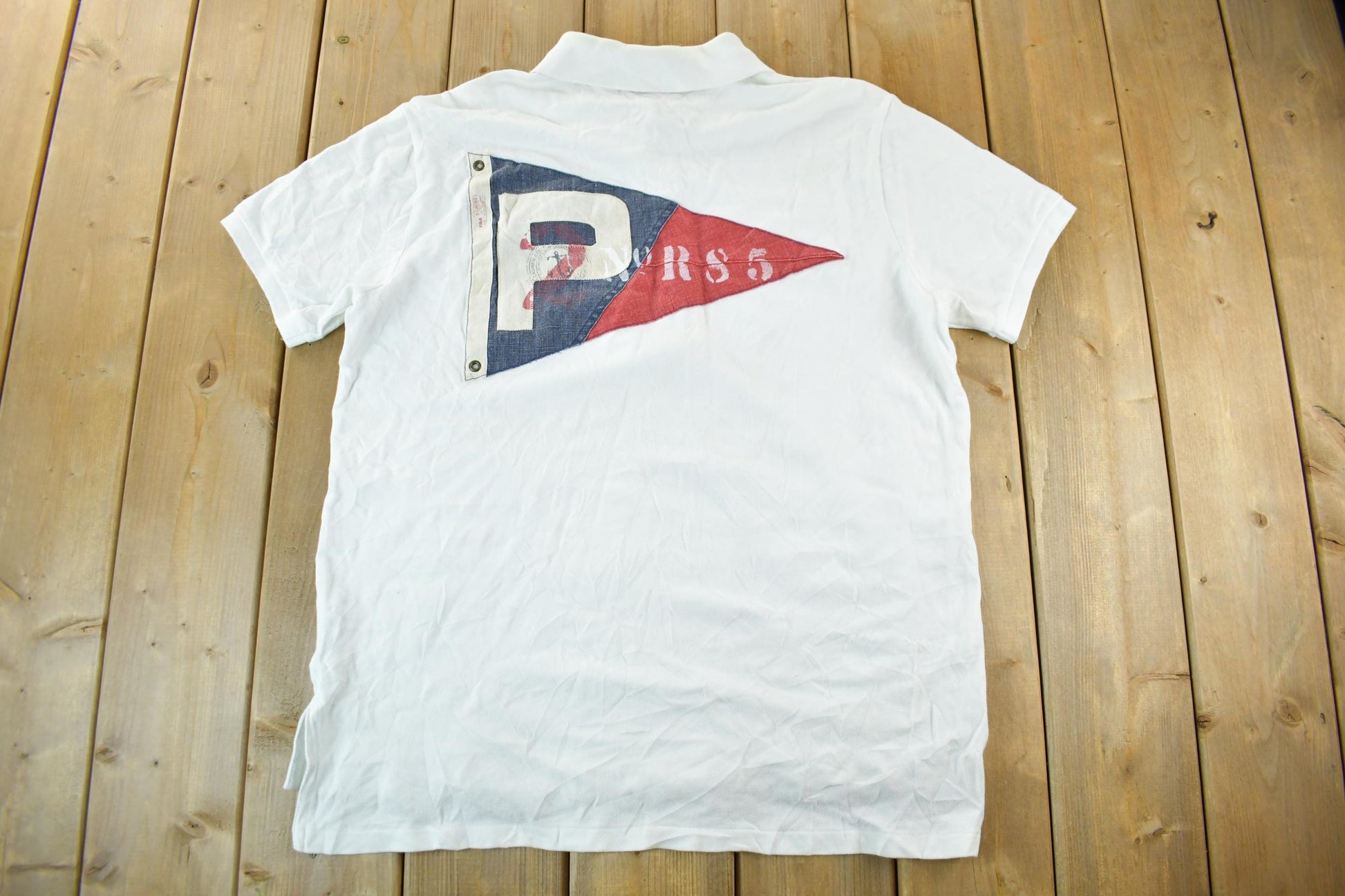 Vintage 1990s Ralph Lauren Striped Polo Shirt Men's XL