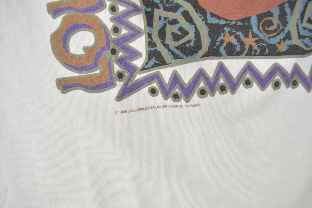 Vintage 1995 Lollapalooza Festival Promo Ringer T-shirt