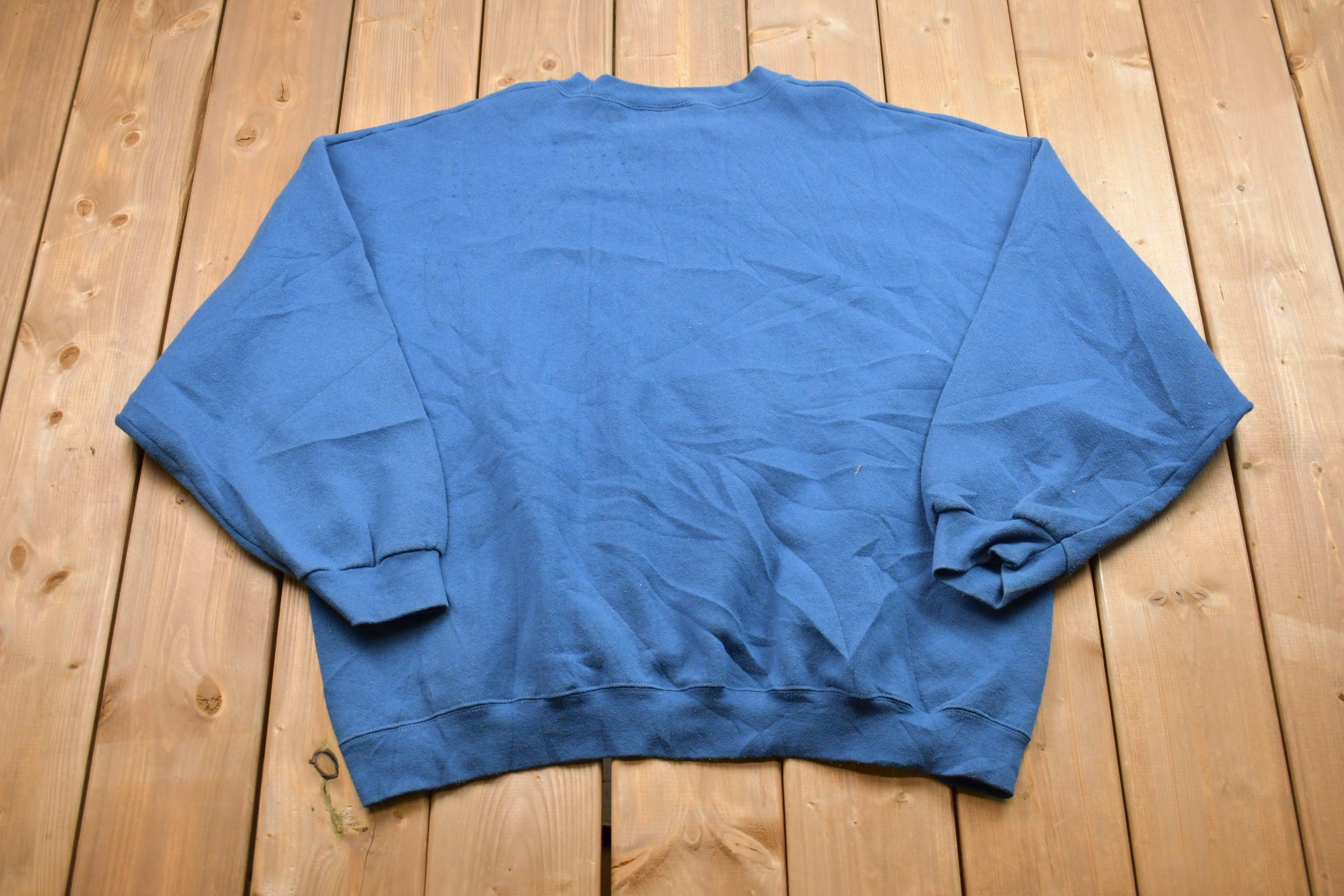 Vintage 1990s Pro Spirit Blank Basic Crewneck Sweatshirt