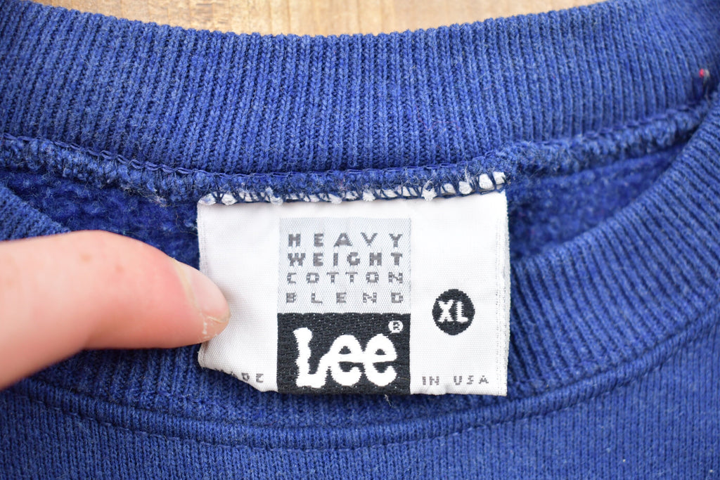 Vintage 1990s Lee Made In USA Basic Crewneck Sweatshirt
