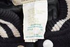 Vintage 1990s Resource Eng Leather Varsity Jacket