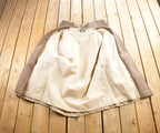Vintage 1970s Novelti Eaton 100% Wool Toggle Button Up Jacket Made In Canada