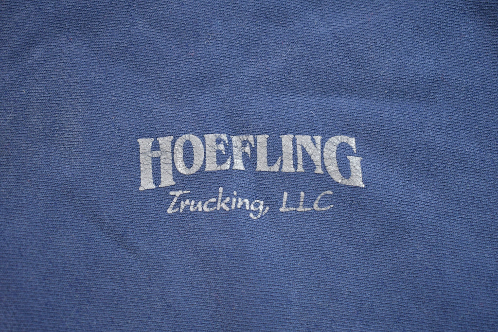 Vintage 2000s Champion Hoefling Trucking Bull Sweatshirt
