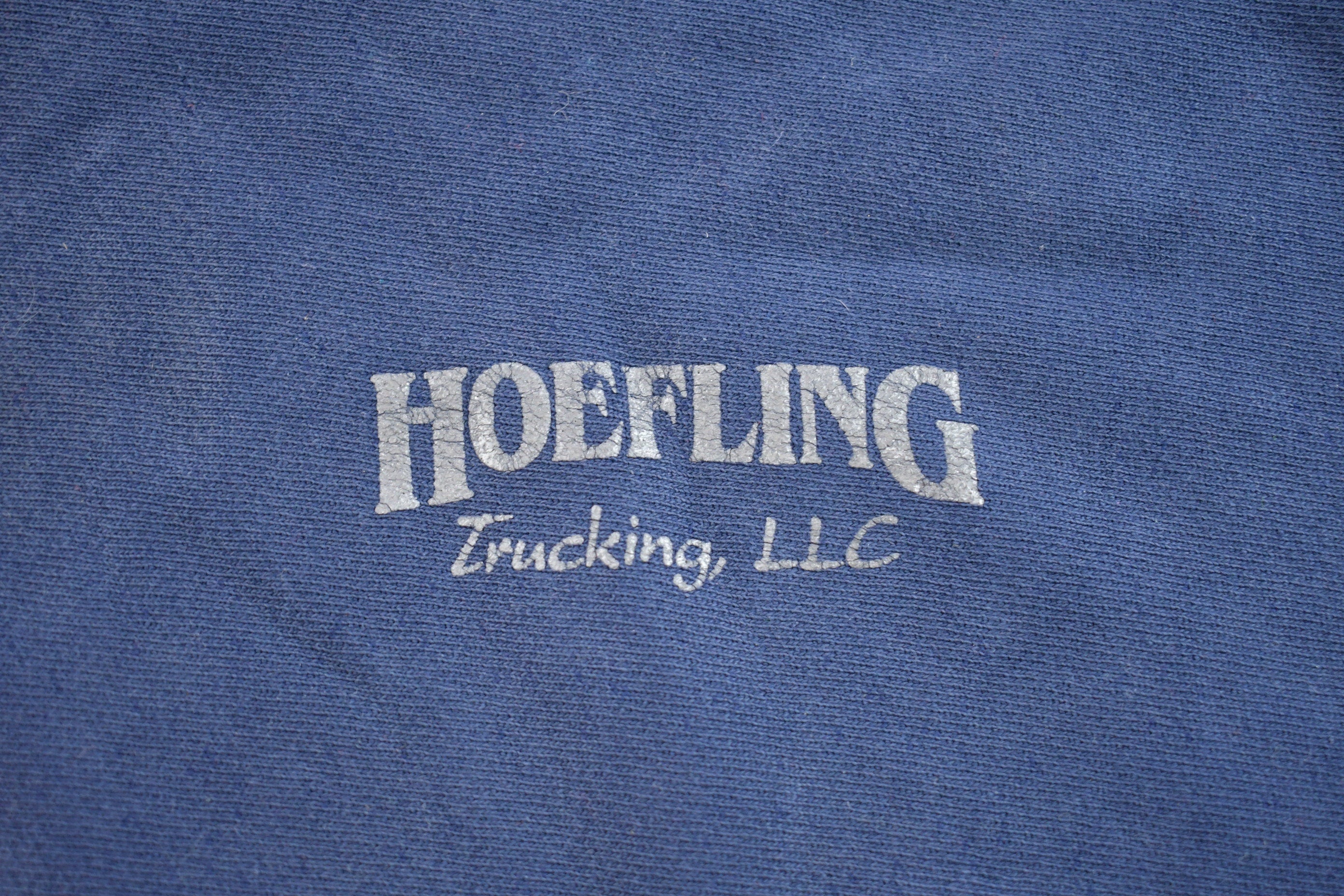 Vintage 2000s Champion Hoefling Trucking Bull Sweatshirt
