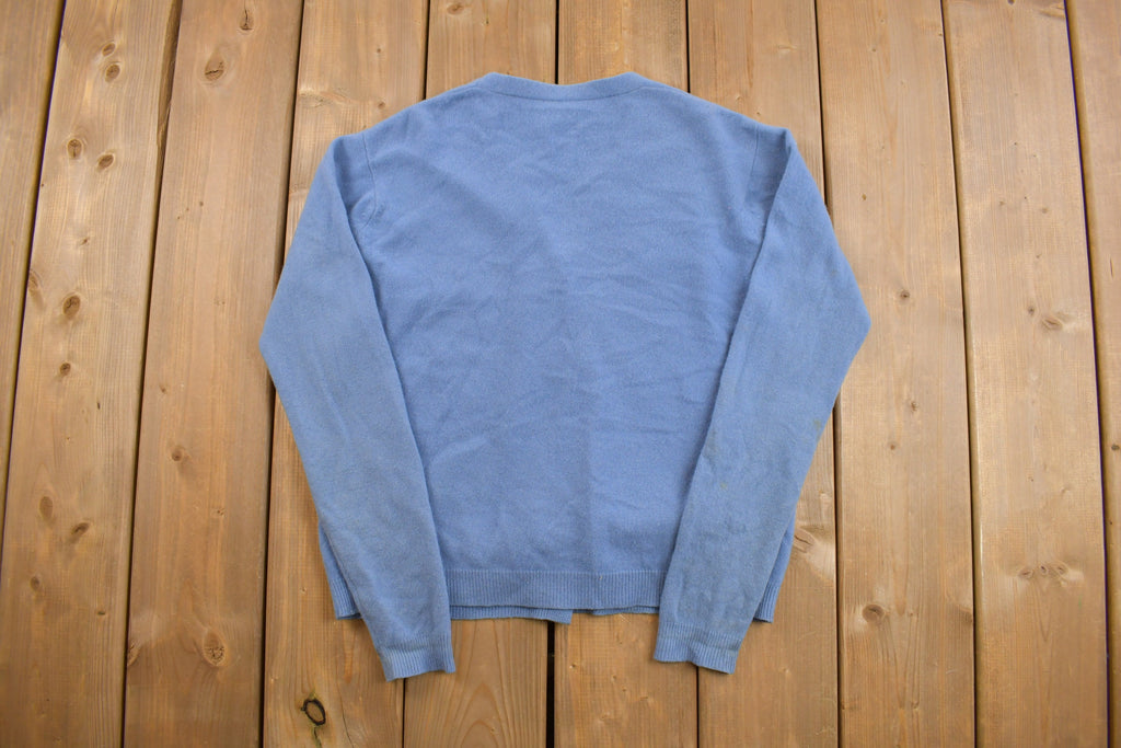 Vintage 1980s Knit Cardigan Sweater