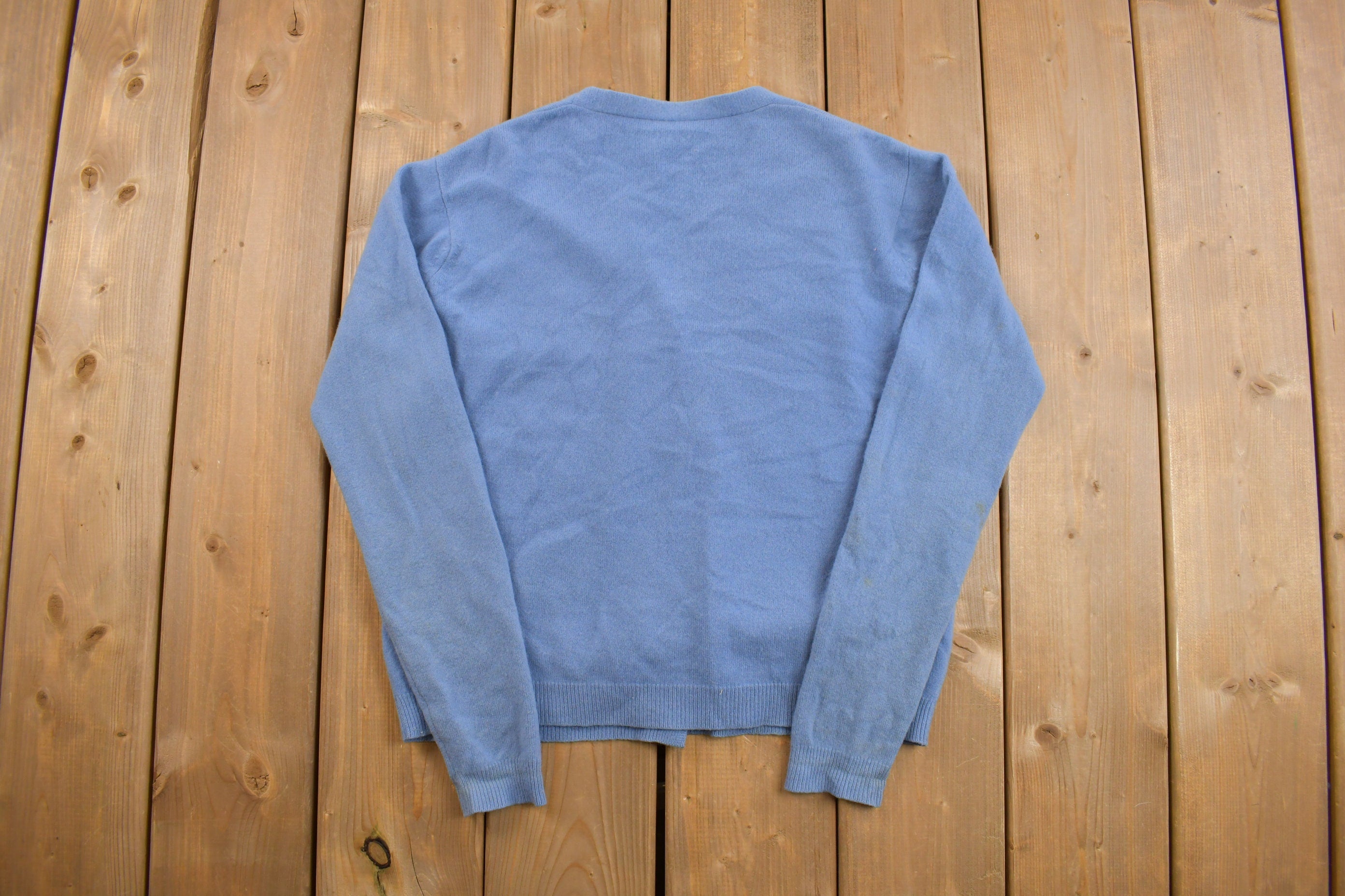 Vintage 1980s Knit Cardigan Sweater