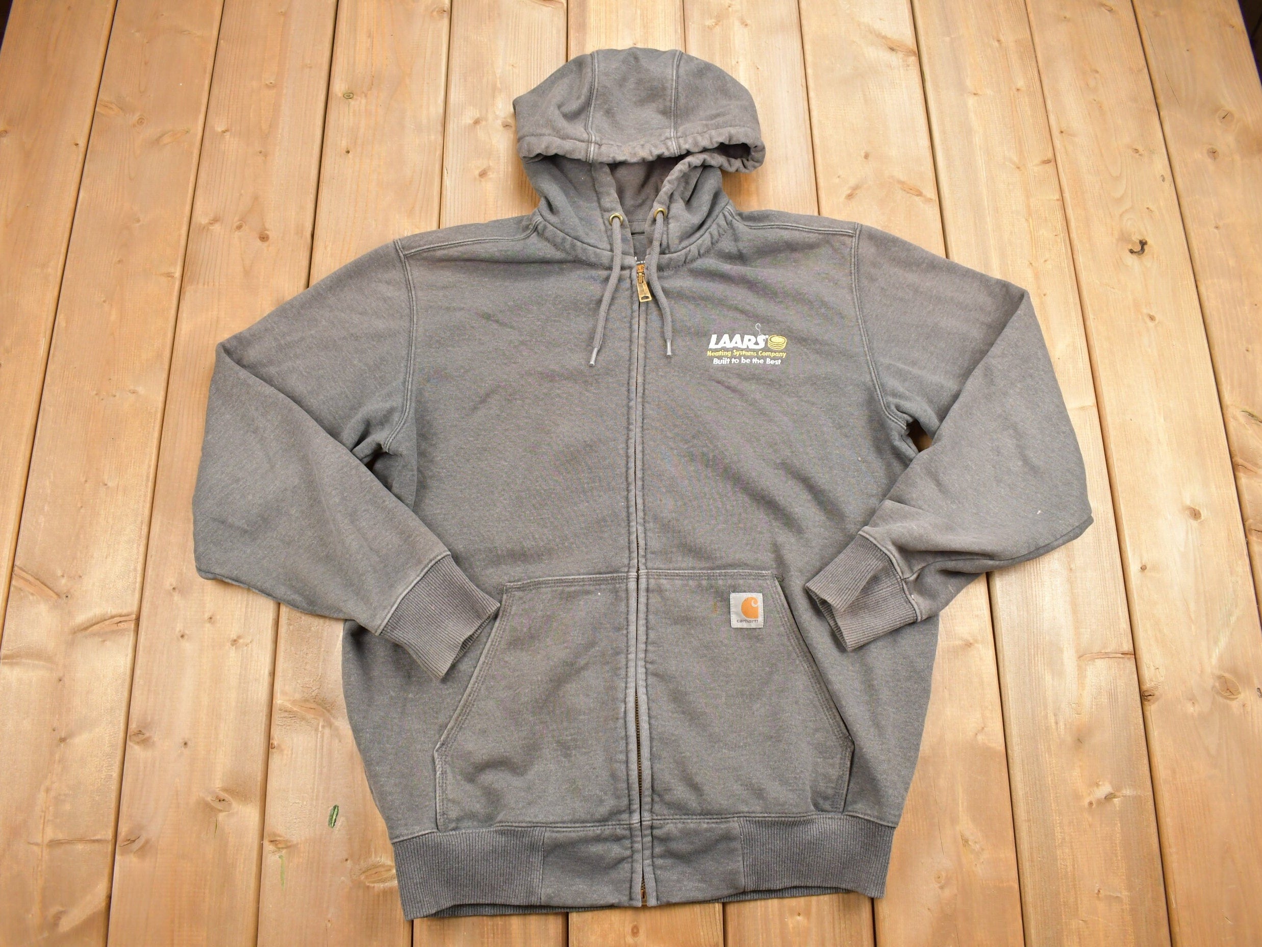 Vintage 1990s Carhartt Zip Up Hoodie