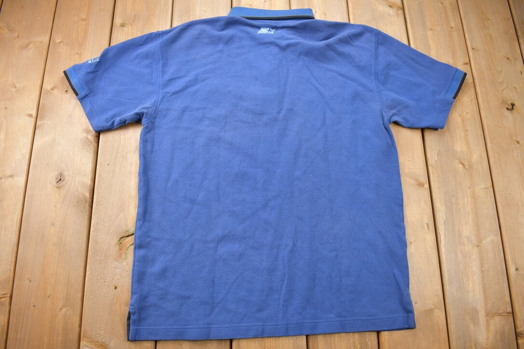 Vintage 1990s Toronto Maple Leafs Starter NHL Graphic Polo Button Up T-Shirt