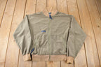 Vintage 1990s Columbia Sportswear Earth Tone Fleece Sweater