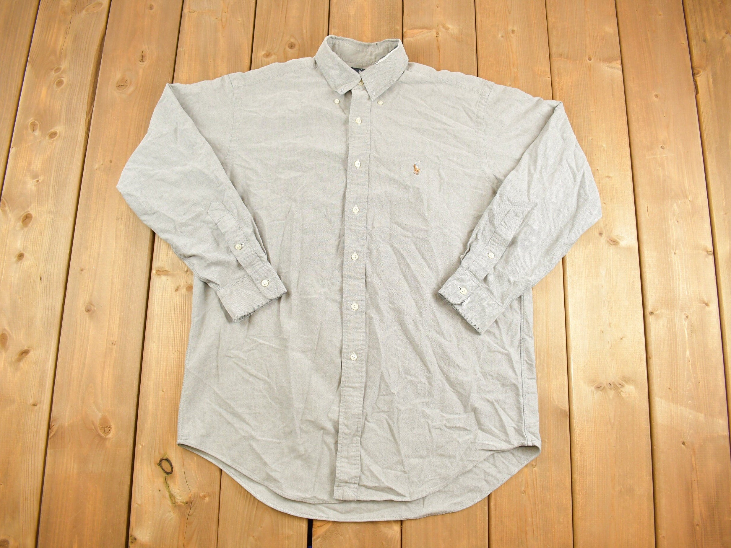 Vintage 1980s Ralph Lauren Button Up Shirt