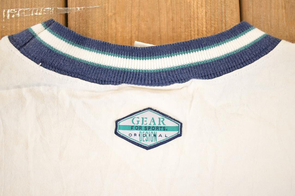 Vintage 1990s Michigan Beaches Souvenir Travel T-Shirt Men's L