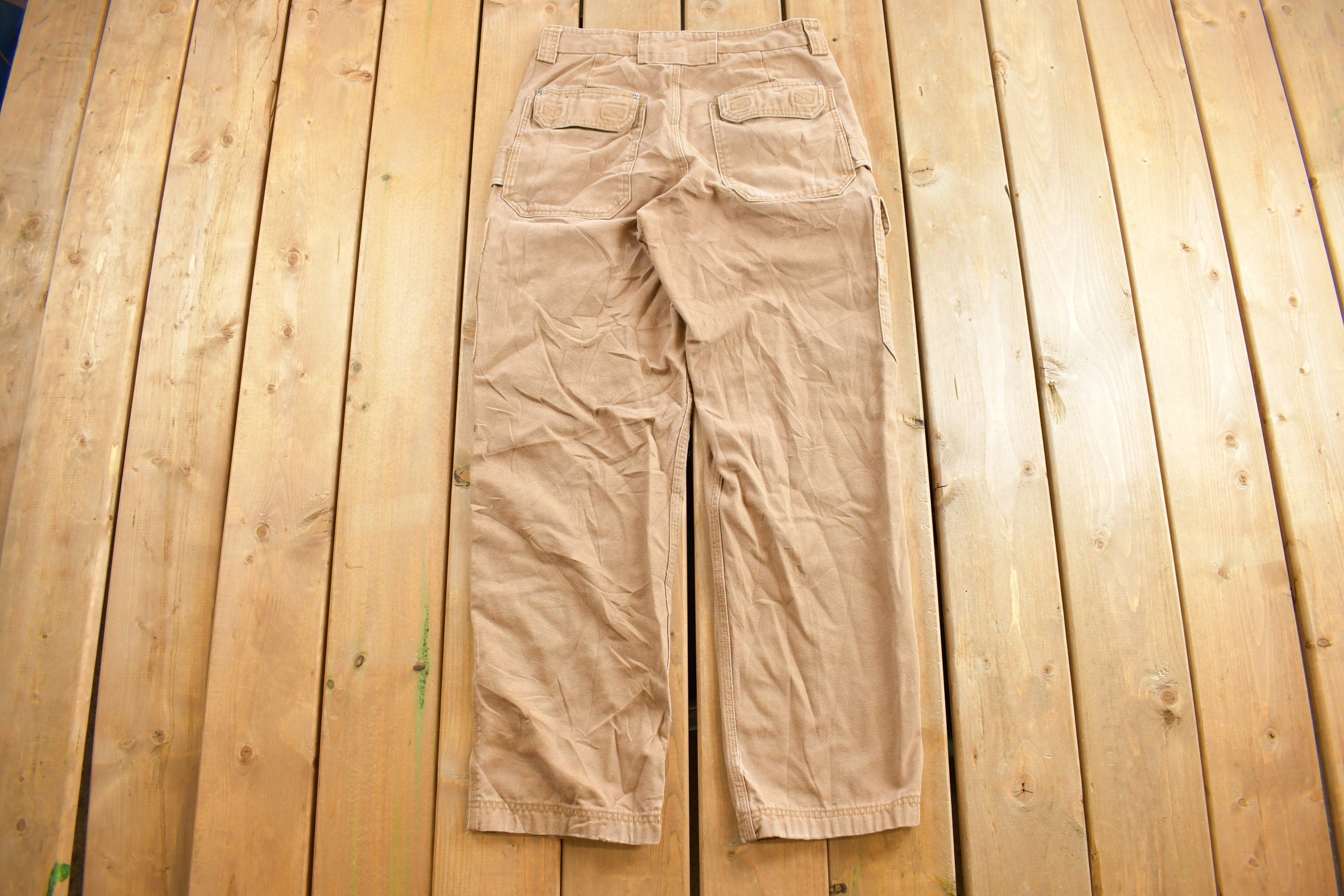 Vintage 1990's Duluth Trading Company Cargo Pants 32 x 30.5 Streetwear Fashion Workwear