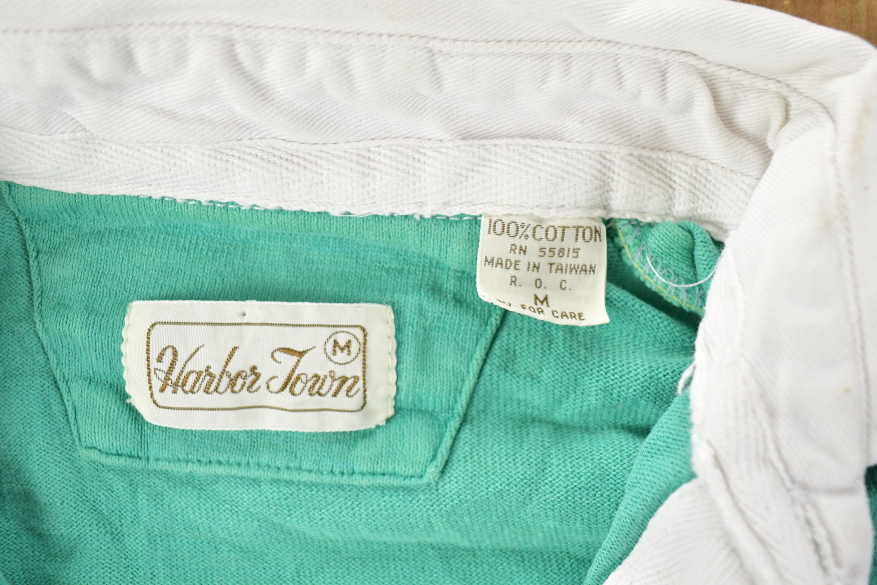 Vintage 1990s Harbour Town Rugby Button Up Shirt