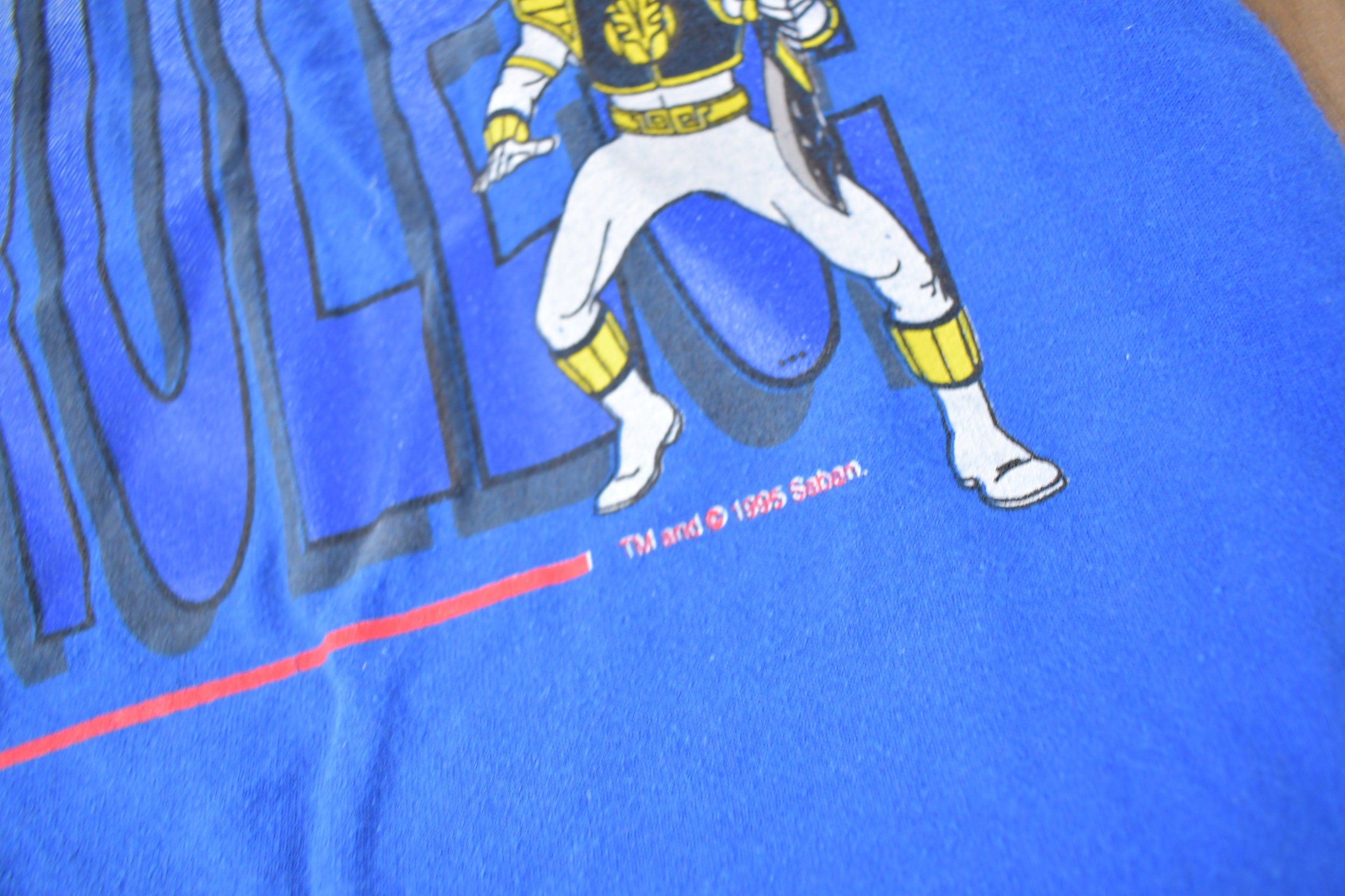 Vintage 1995 Mighty Morphin Power Rangers T-Shirt