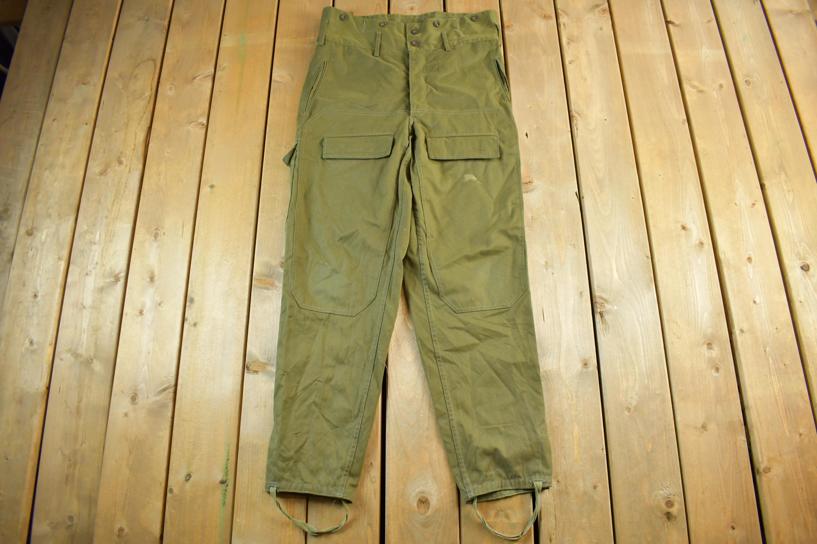 Vintage 1991 Military Cargo Pants Size 36 x 31