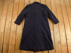 Vintage 1990's Jacobson's Wool Trench Coat