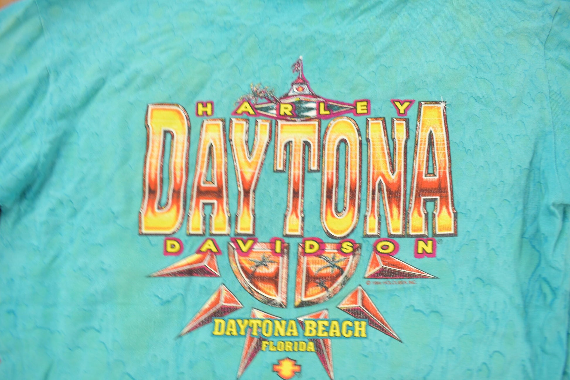 Vintage 1994 Harley Davidson Daytona Beach Florida Women's T-Shirt