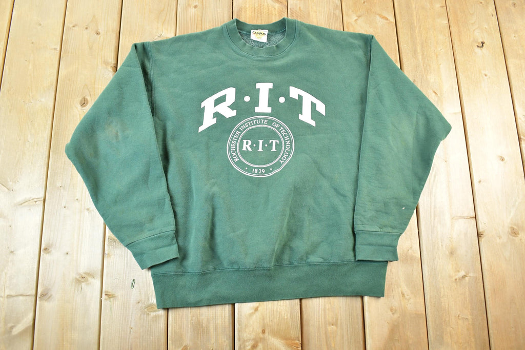 Vintage 1990s Rochester Institute Of Technology Crewneck Mens XL
