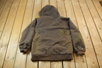 Vintage 1990s Carhartt Hooded Work Jacket Youth XL