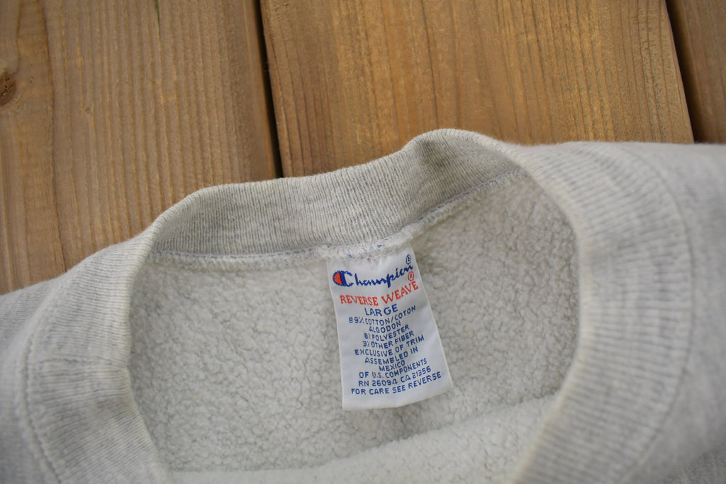 Vintage 1990s Randolph Macon College Collegiate Champion Reverse Weave Crewneck