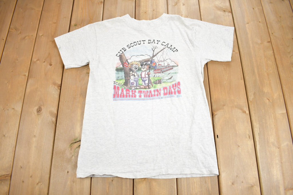 Vintage 1999 Cub Scout Day Camp Graphic T Shirt