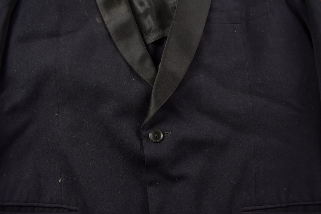 Vintage 1980s Shiffer Hillman Clothes Button Up Blazer Jacket / Suit Jacket / Casual Dress Wear / Black Suit jacket