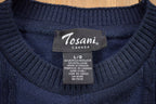 Vintage 1990s Tosani Knitted Crewneck Sweater