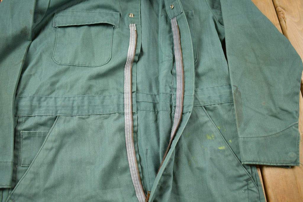 Vintage 1950s Penney's Big Mac Sanforized Coverall Jumpsuit Size Medium