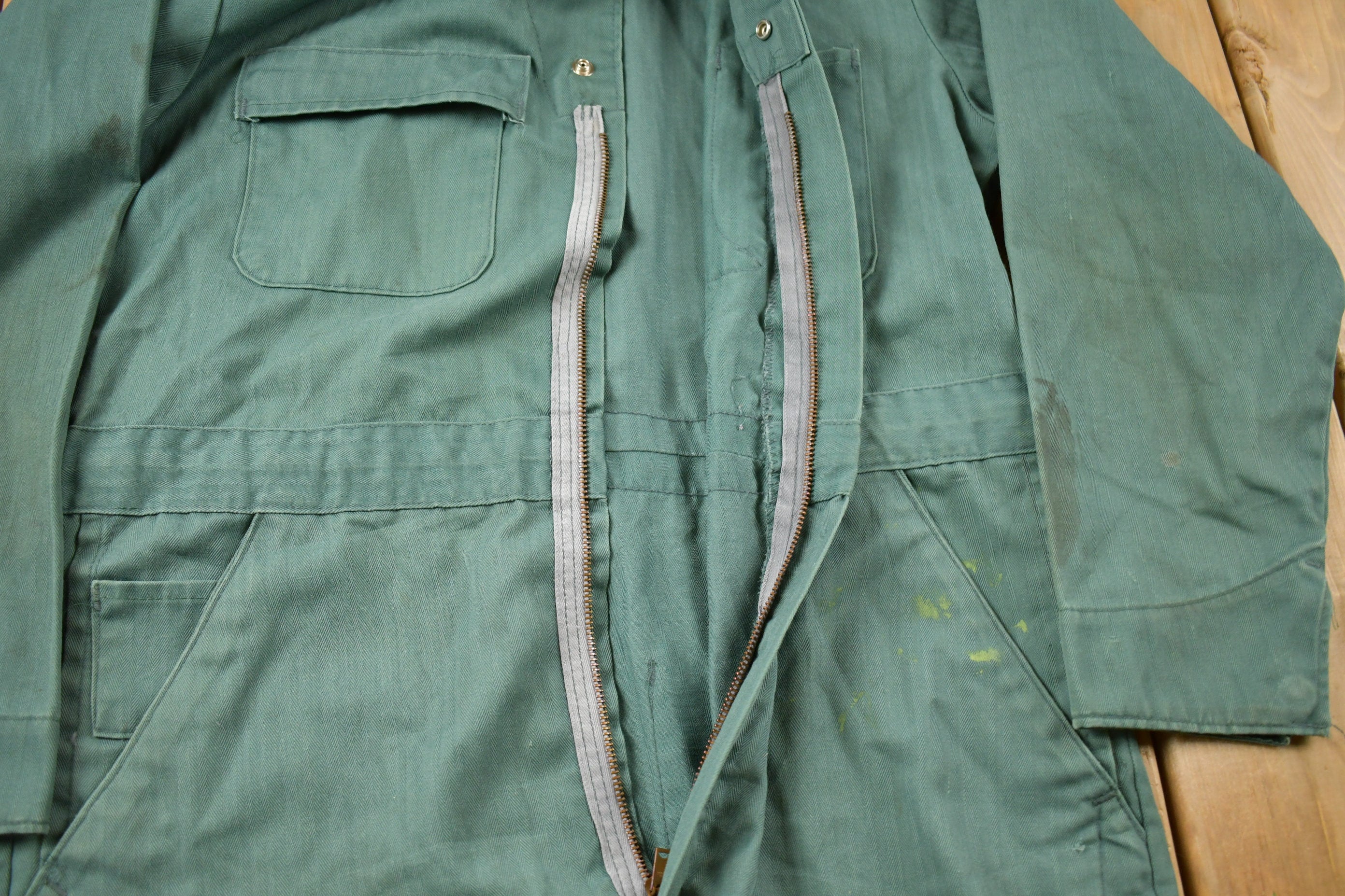 Vintage 1950s Penney's Big Mac Sanforized Coverall Jumpsuit Size Medium