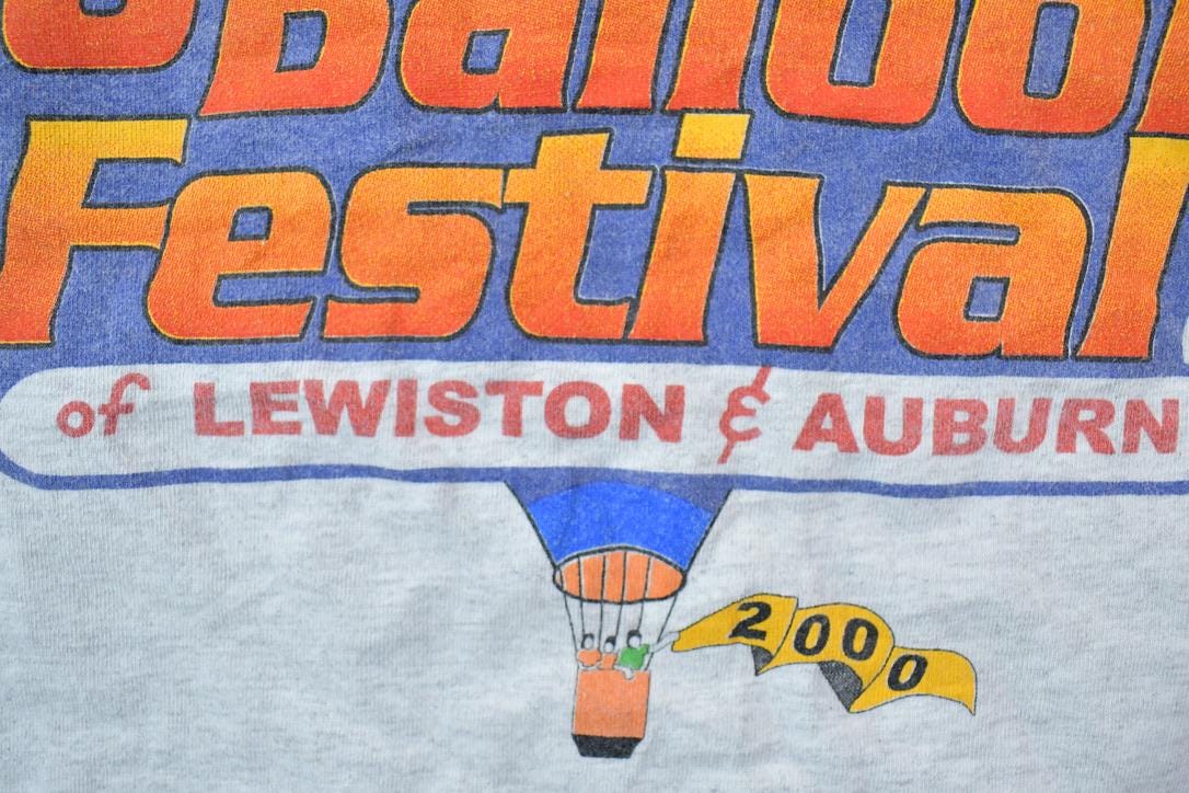 Vintage 2000 Great Falls Balloon Festival Lewiston Souvenir T-Shirt