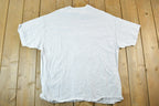 Vintage 1990s Boston Terrier Biography Outdoorsman T-Shirt Mens XL