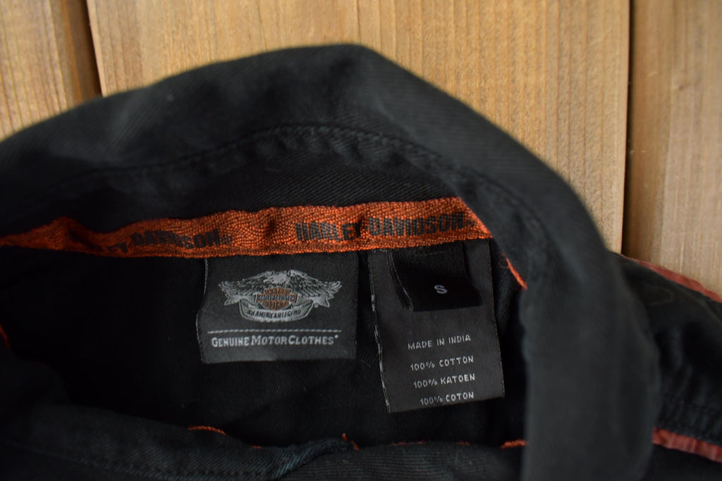 Vintage Y2K Harley Davidson Motorcycles Button Up Shirt