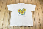 Vintage 1990s Messiahs Messengers Sonflowers Single Stitch Sunflower Graphic T-Shirt