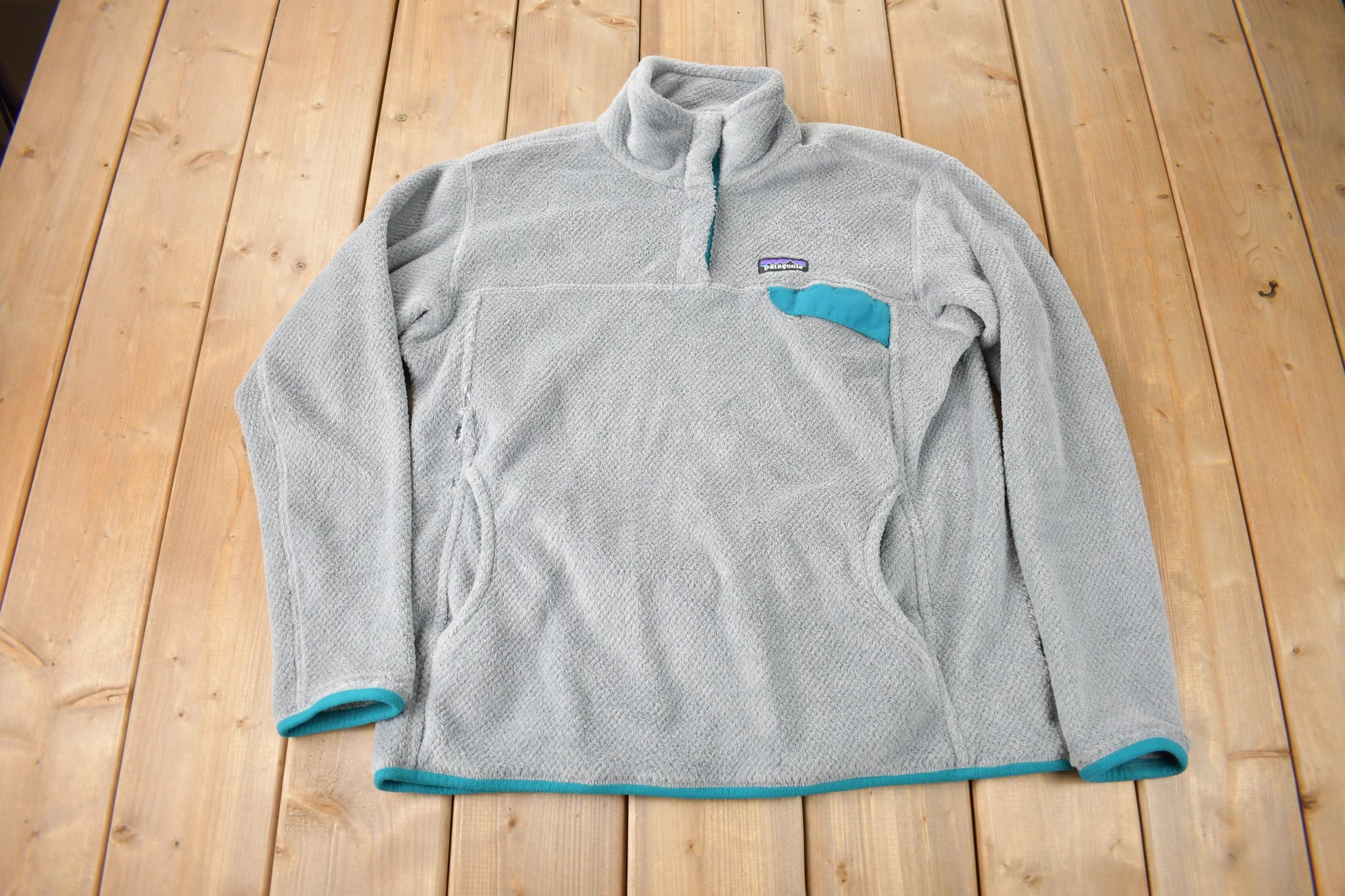Vintage Y2K Patagonia T Snap Fleece Sweater Size Womens XL