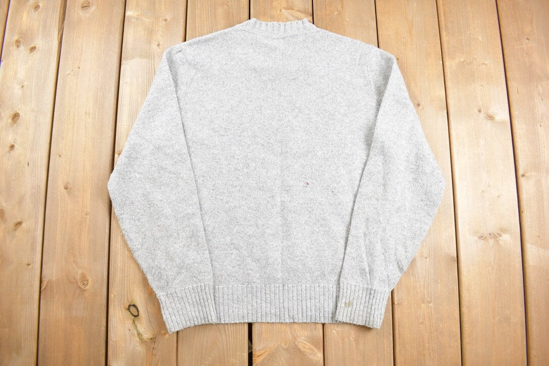 Vintage 1990s Lahmar Knit Crewneck Sweater
