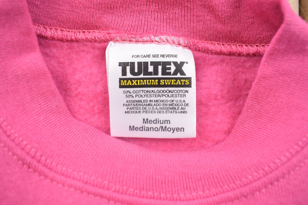 Vintage 1990s Tultex Blank Pink Crewneck Sweatshirt  90s Crewneck  Women's Vintage  Essential  Streetwear  90s Blank