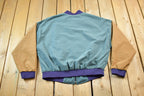 Vintage 1980s Mc Donalds Bomber Jacket  Embroidered  80s Varsity  Zip Up  Made In USA  Hilton Jacket  Mcdonalds  80s Mcdonalds  90s