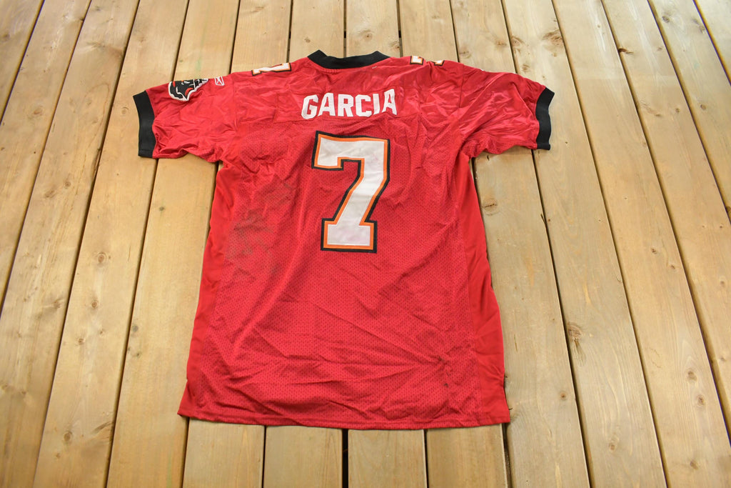 Vintage 2000s Tampa Bay Buccaneers Jeff Garcia #7 NFL On Field Stitched Jersey Men's Large
