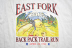 Vintage 1990s East Fork Back Pack Trail Run Graphic T-Shirt