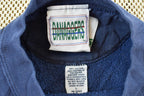Vintage 1990s Notre Dame University Fighting Irish Thrashed Crewneck Sweatshirt Men's 2XL / NCAA College Spellout Sweater / Made in USA