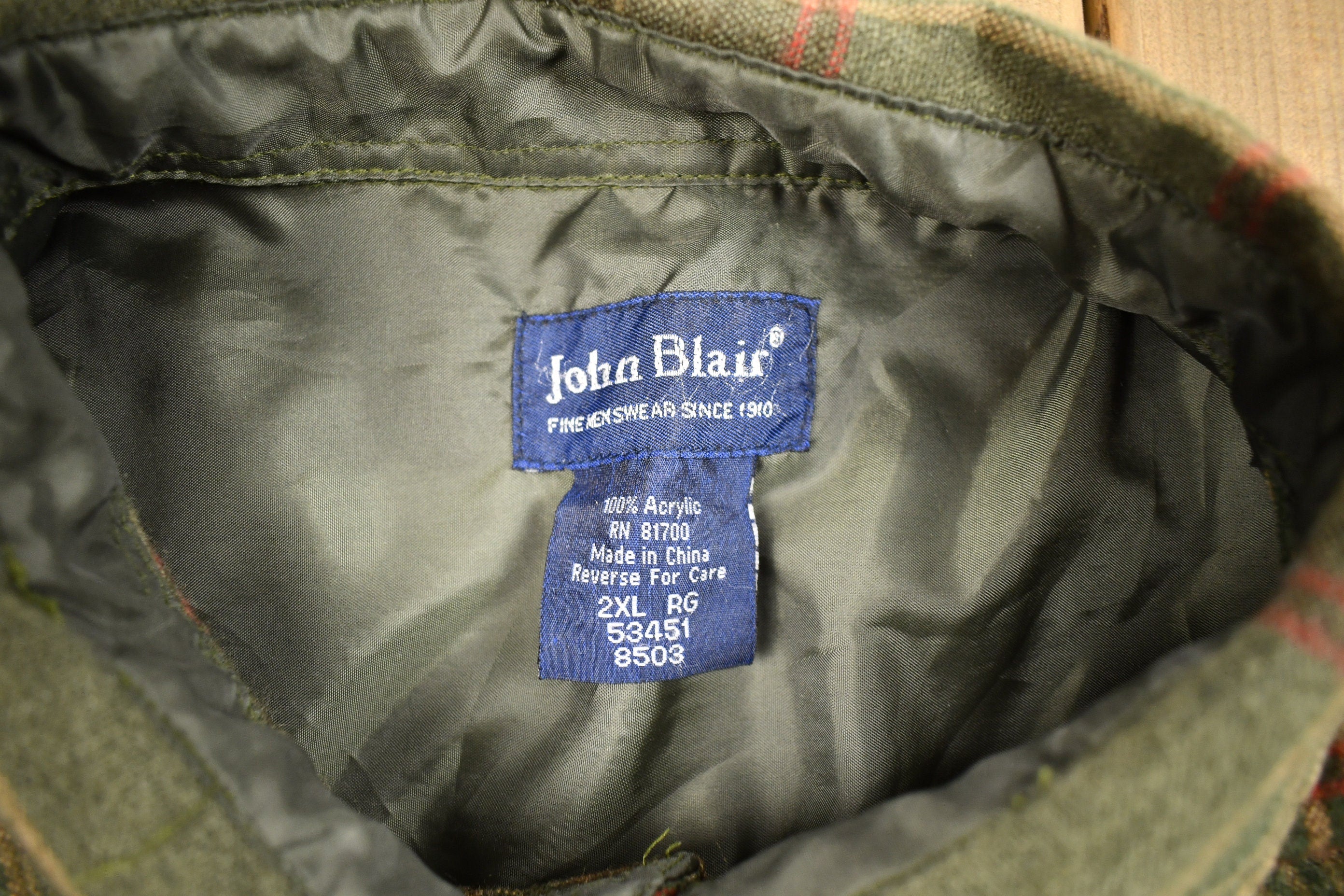 Vintage 1990s John Blair Button Up Shirt