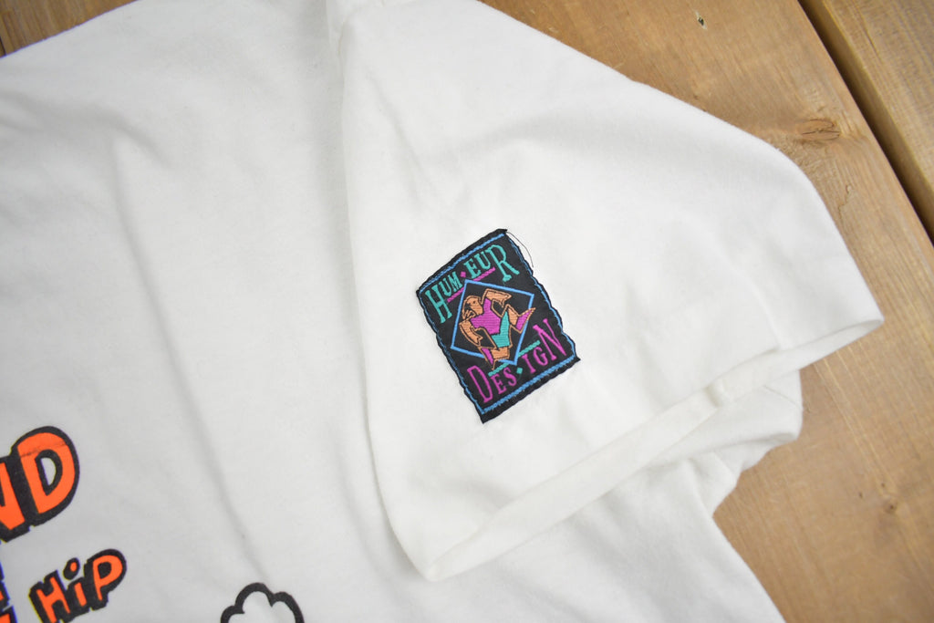 Vintage 1990 Party Commence Graphic T Shirt