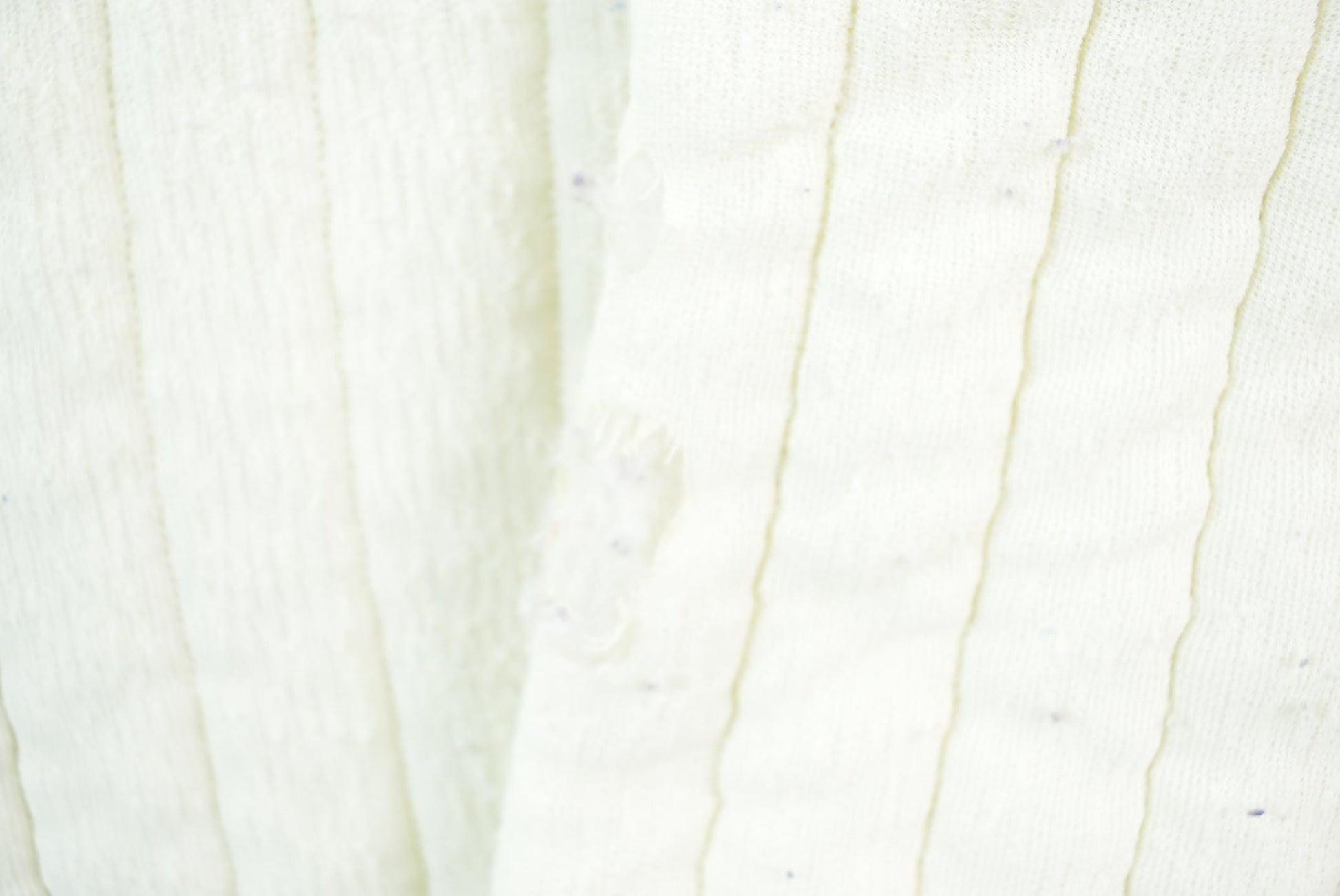 Vintage 1960s R Ribit Pleated Thermal Crewneck Sweater  60s Crewneck  Made In USA  Preppy 70s Sweater